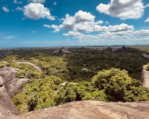 One of the best amazing view of the Kudumbigala sanctuary from the top of Balumgala rock, Kudumbigala